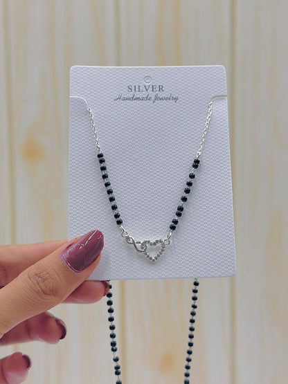 Heart Infinity Mangalsutra