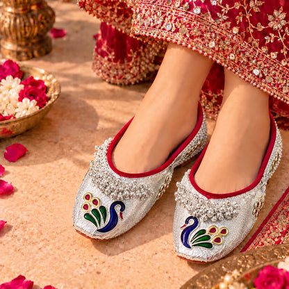 Designer Silver Jhuti
