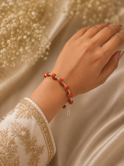 Handmade Rudraksha Bracelet