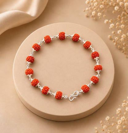 Handmade Rudraksha Bracelet