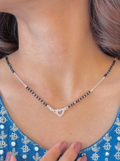 Heart Infinity Mangalsutra
