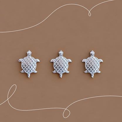 Silver Tortoise – Auspicious Diwali Decor