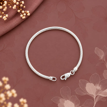 Silver Snake Chain Bracelet