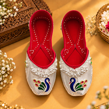 Designer Silver Jhuti