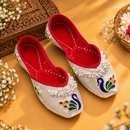 Designer Silver Jhuti