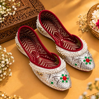 Designer Silver Jhuti