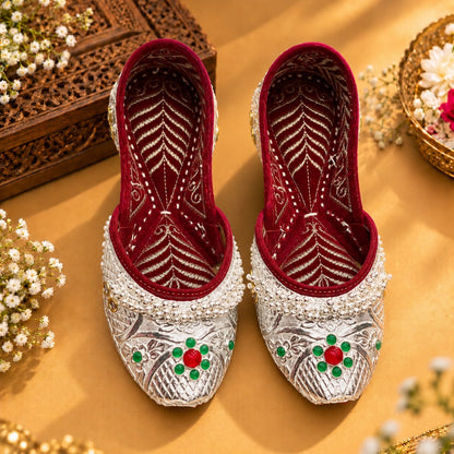 Designer Silver Jhuti
