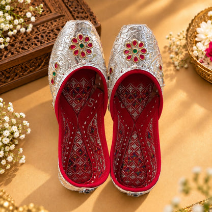 Designer Silver Jhuti